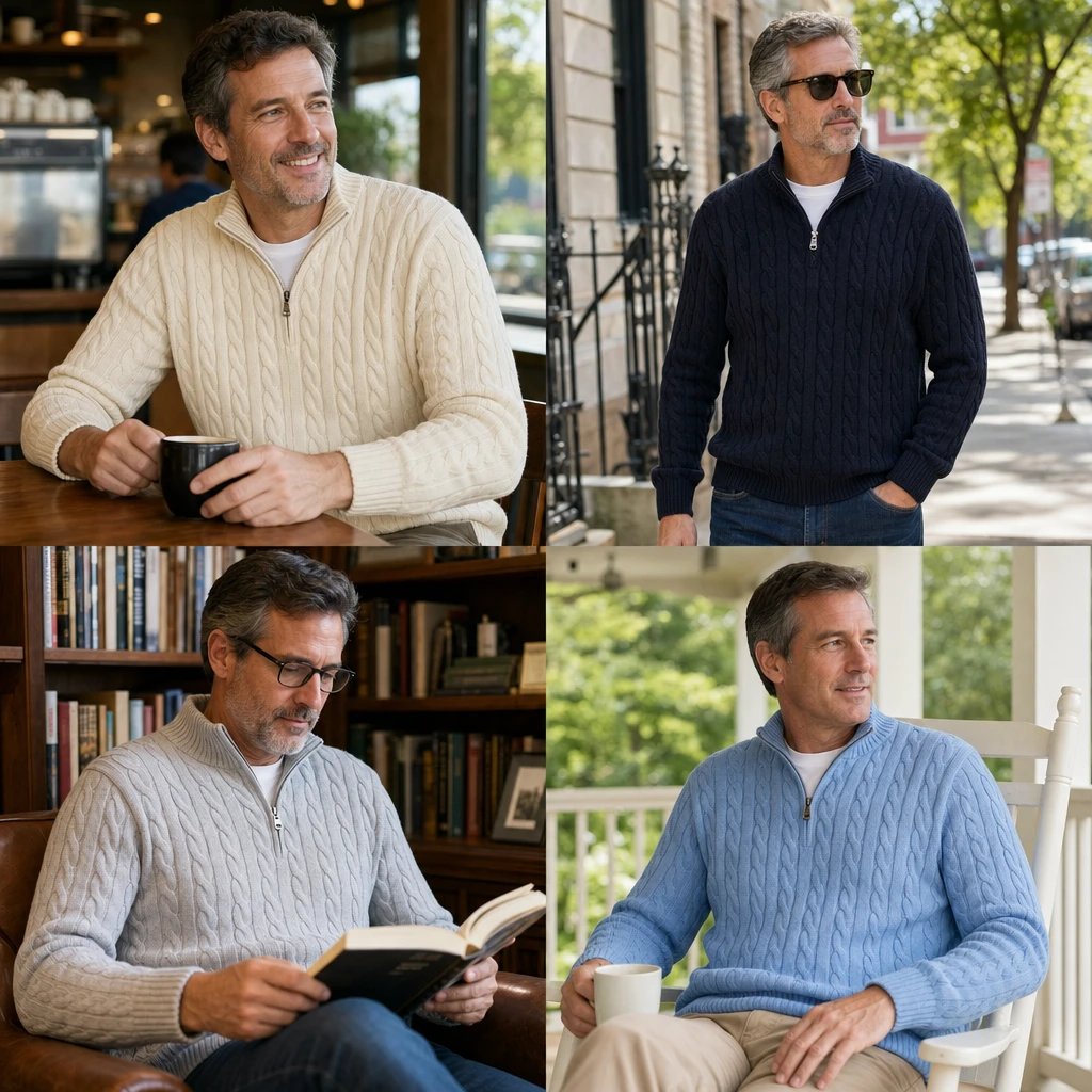Autumn new arrived Super Warm Caldwell Knit Pullover