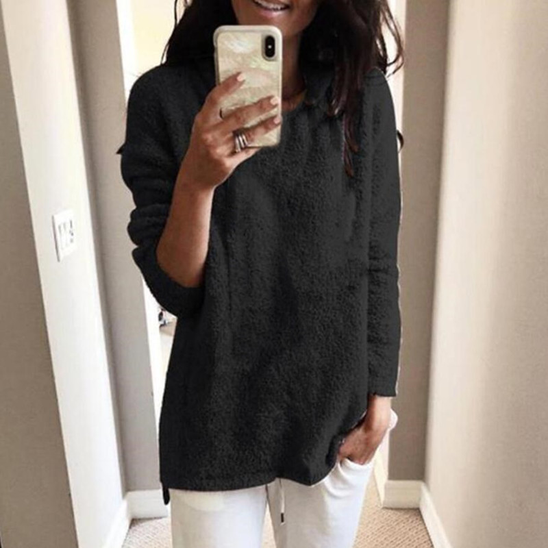 Women's Crewneck Knit Sweater Top
