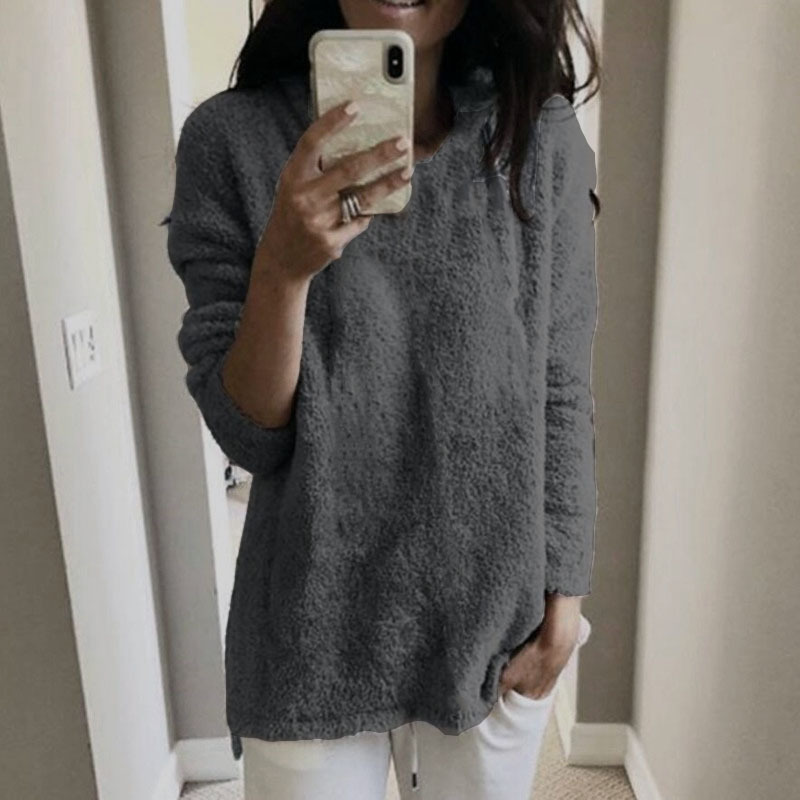 Women's Crewneck Knit Sweater Top