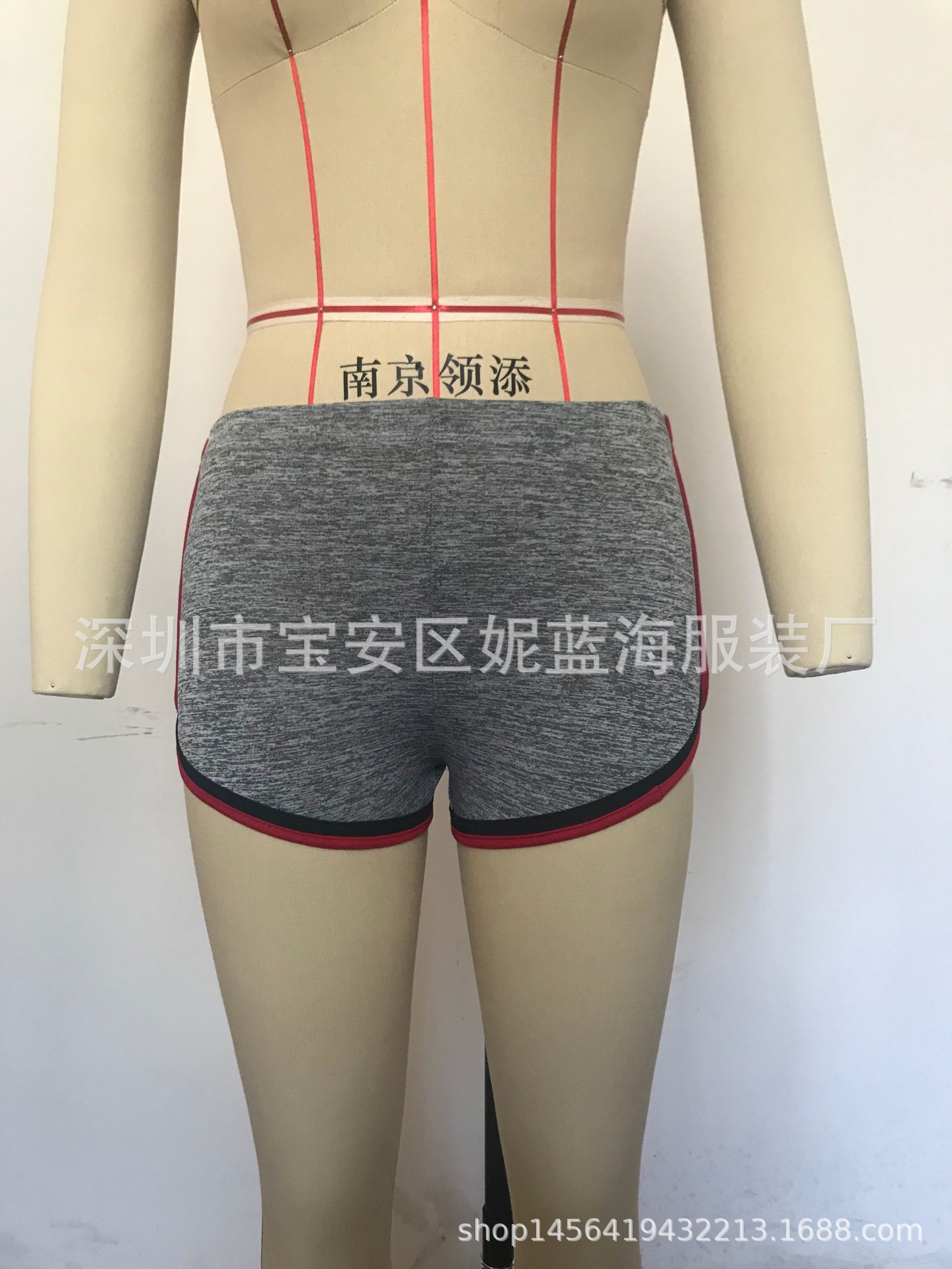 Tie-Dye High-Waisted Yoga Shorts for Women