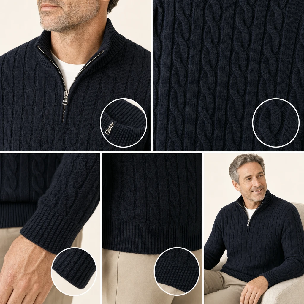 Autumn new arrived Super Warm Caldwell Knit Pullover