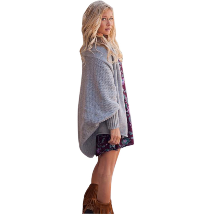 Women's Off-Shoulder Loose Knit Sweater