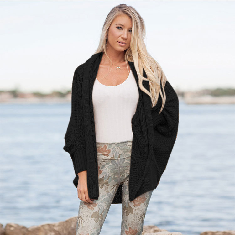 Women's Off-Shoulder Loose Knit Sweater