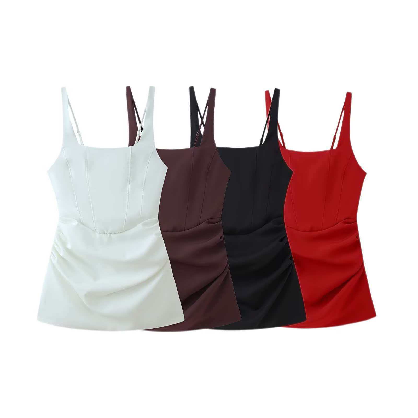 Women's Slim-Fit Sleeveless Bodycon Cami Dress