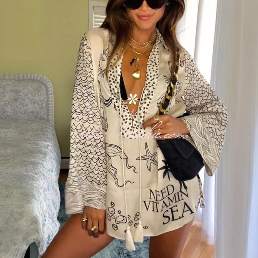 Women's Floral Print Shirt and Shorts Set Loose Casual Vacation Two-Piece