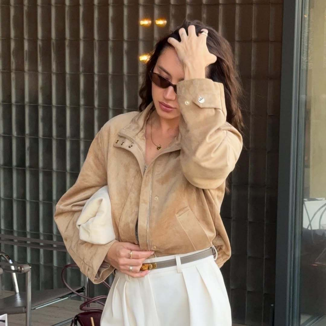 Sueded Jacket Coat