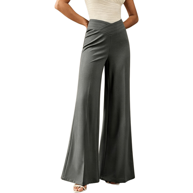 High-Waisted Flare Pants Slimming Hip-Lifting Elegant Women's Trousers