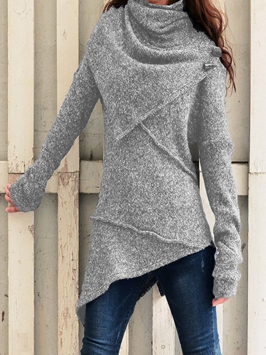Women's Long-Sleeve Knit Cardigan Sweater Coat