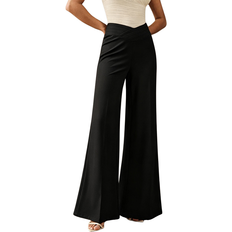 High-Waisted Flare Pants Slimming Hip-Lifting Elegant Women's Trousers