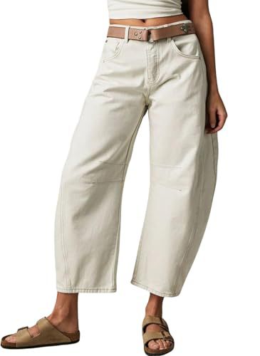 Women's Vintage Print Straight-Leg Casual Pants