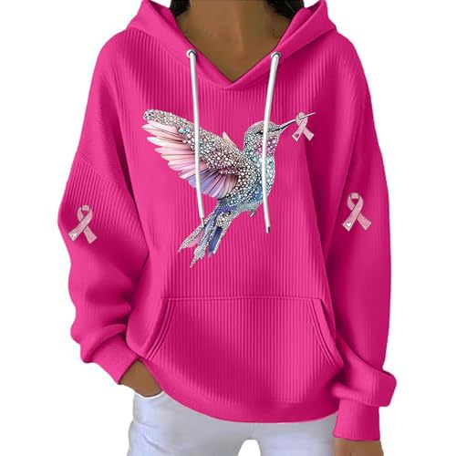 Women's Ribbon Wings Animal Print Hoodie