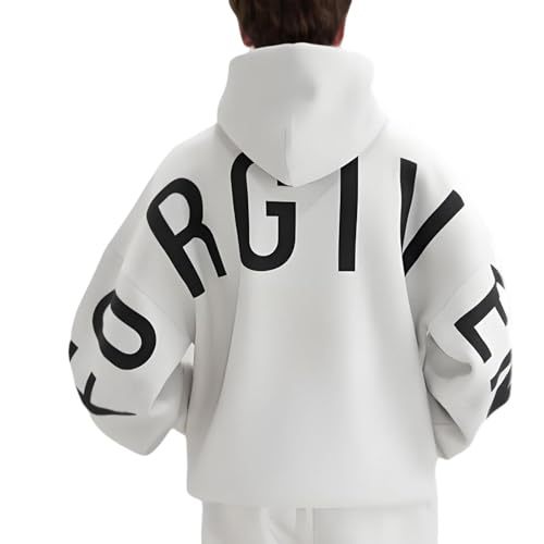 Women's Letter Print Hooded Sweatshirt