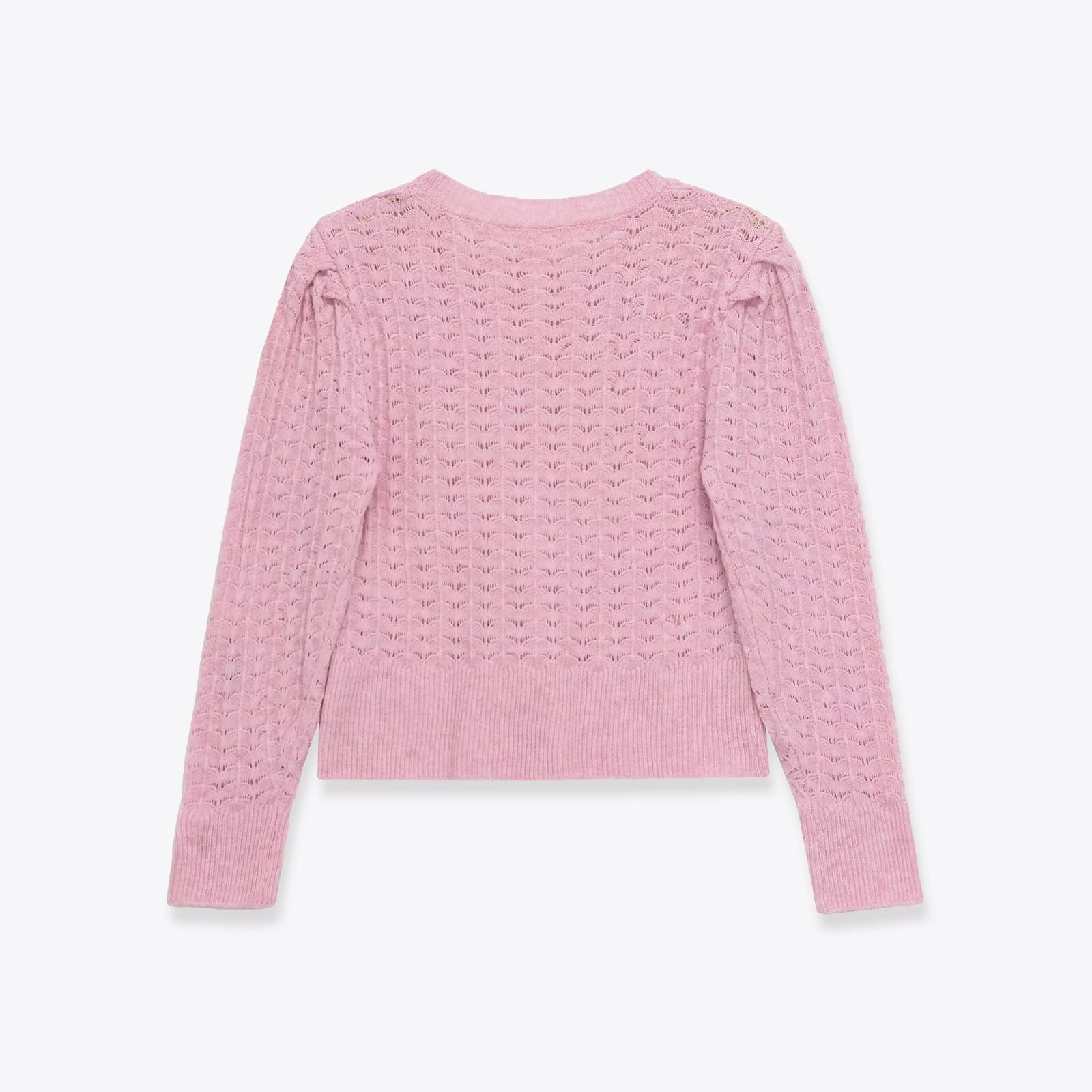 Women's Loose Round Neck Long Sleeve Knit Sweater