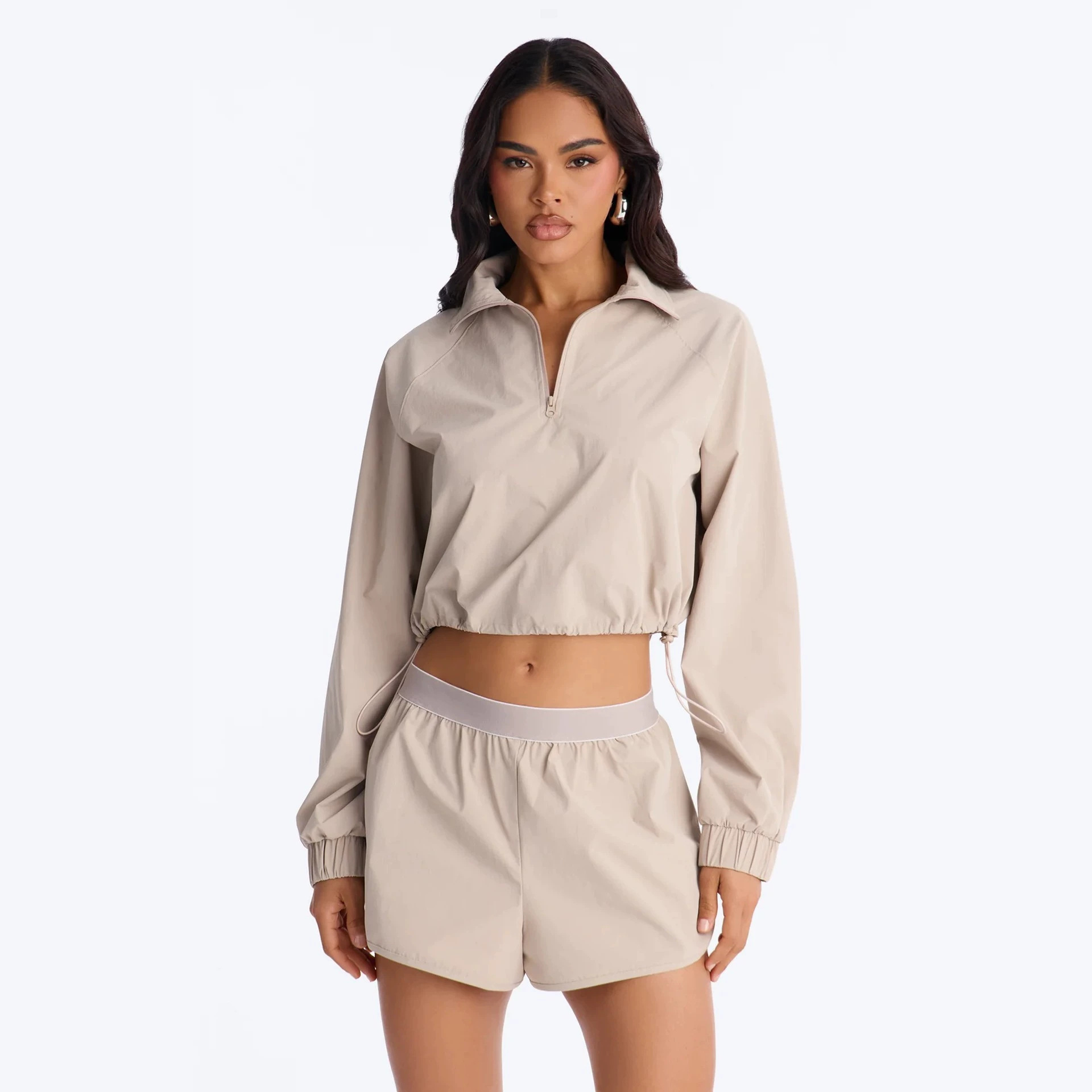 Women's Casual Pullover Top and Shorts Set
