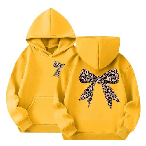 Women's Bow Ribbon Print Hoodie
