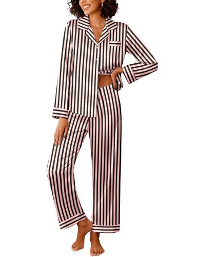 Women's Cuban Collar Zebra Print Long Sleeve Shirt Set