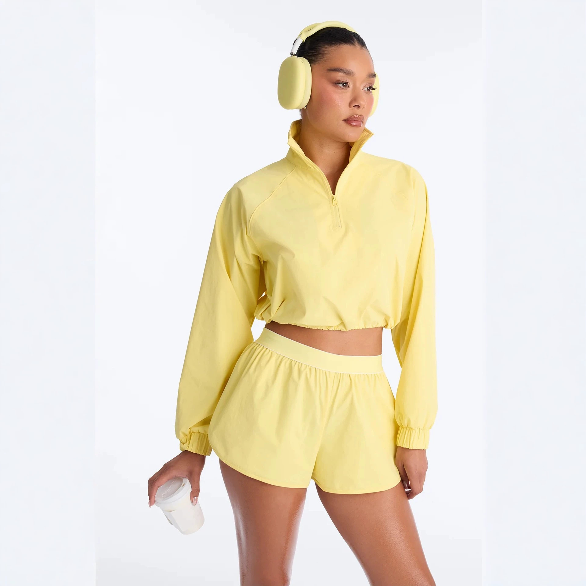 Women's Casual Pullover Top and Shorts Set