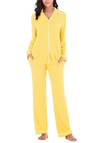 Women's Cuban Collar Printed Long Sleeve Button Set