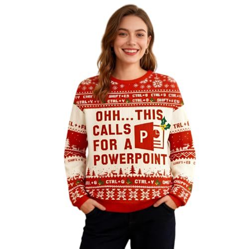 Women's Christmas Letter Graphic Print Crewneck Sweatshirt