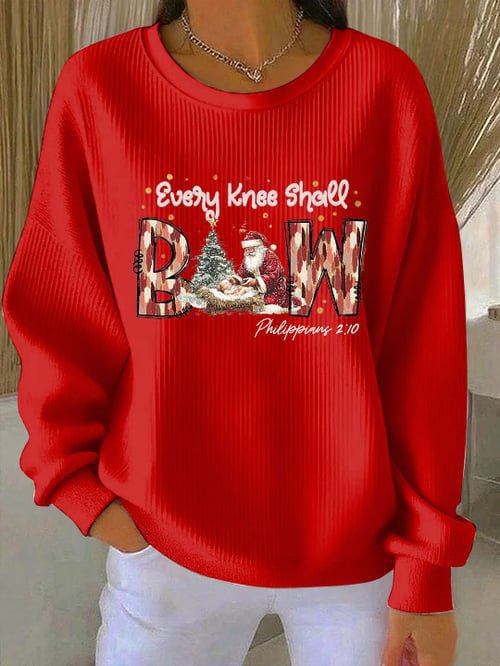 Christmas Pullover Women's Sweatshirt Oversized Crewneck