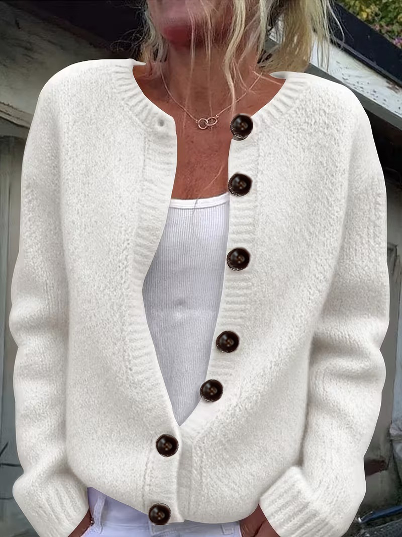 Women's Loose Knit Cardigan Sweater Coat