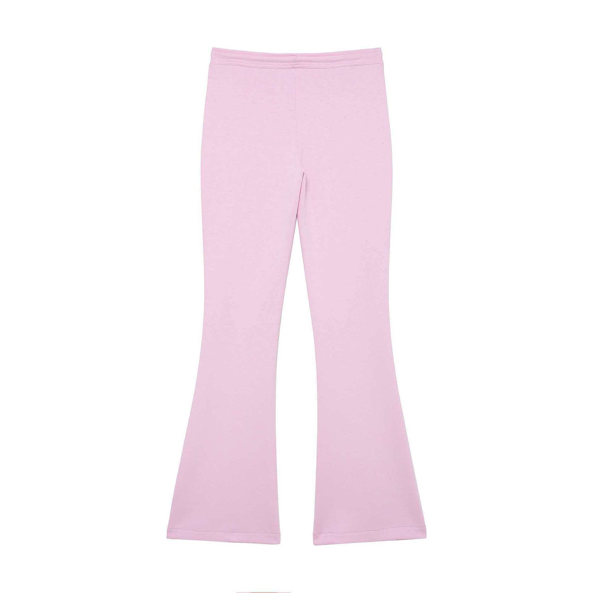 Women's High-Waist Adjustable Tie Flare Pants Casual