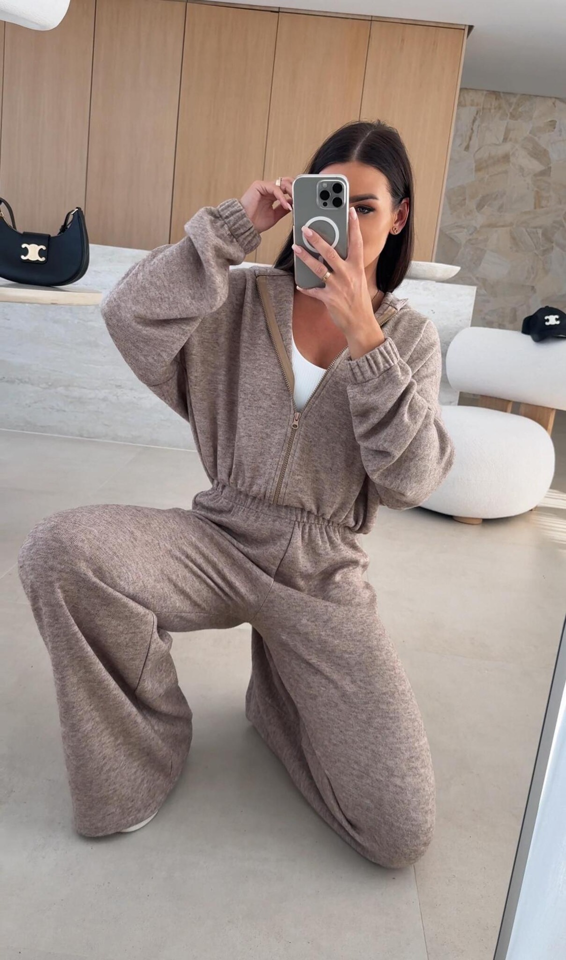 Women's Long Sleeve Casual Athleisure Two-Piece Set