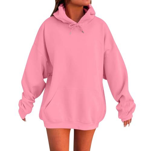 Women's Elegant Print Hoodie Long Sleeve Crew Neck
