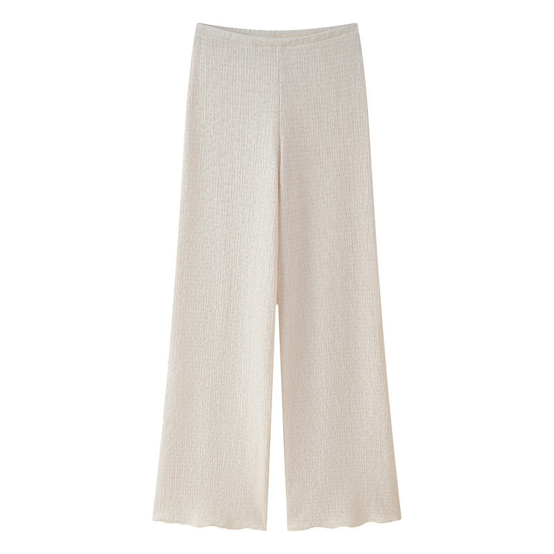 Women's Asymmetrical Halter Top and Pants Set