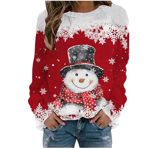 Women's Castle Wine Glass Music Note Print Crewneck Sweatshirt