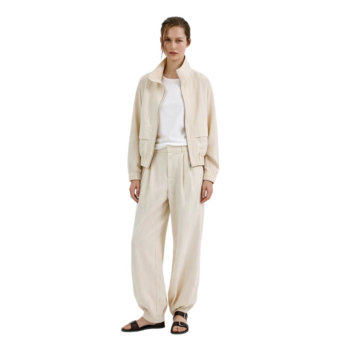 Women's Casual Two-Piece Sweater and Pants Set