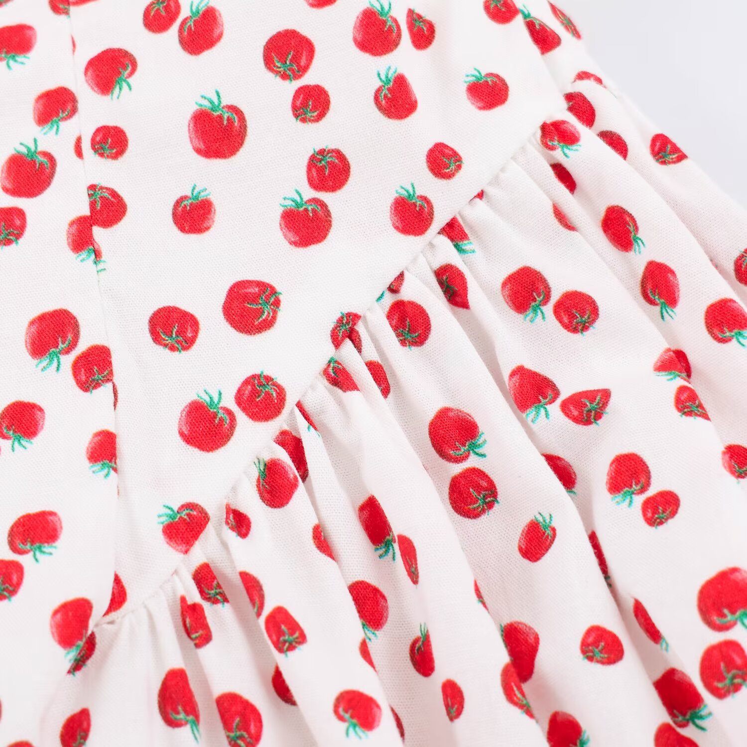 French Vintage Heart Print Sleeveless Cami Dress