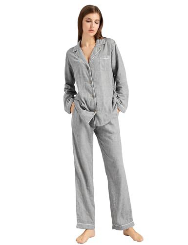 Women's Cuban Collar Long Sleeve Shirt Set