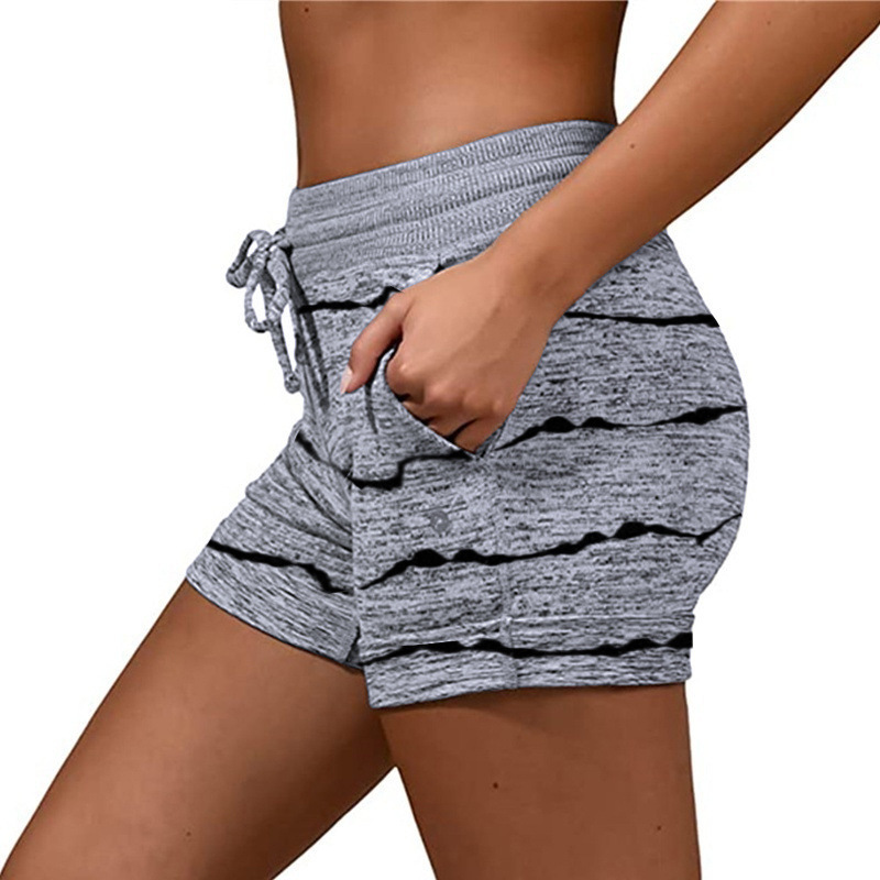 Women's Quick-Dry Yoga Shorts High Stretch Slimming Workout Shorts