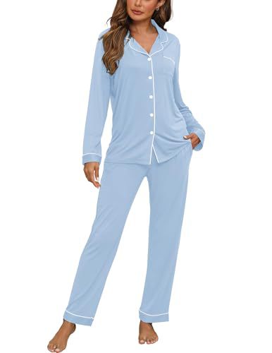 Women's Cuban Collar Polka Dot Print Long Sleeve Shirt Set
