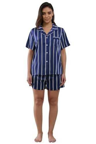 Women's Cuban Collar Zebra Floral Print Short Sleeve Shirt Set