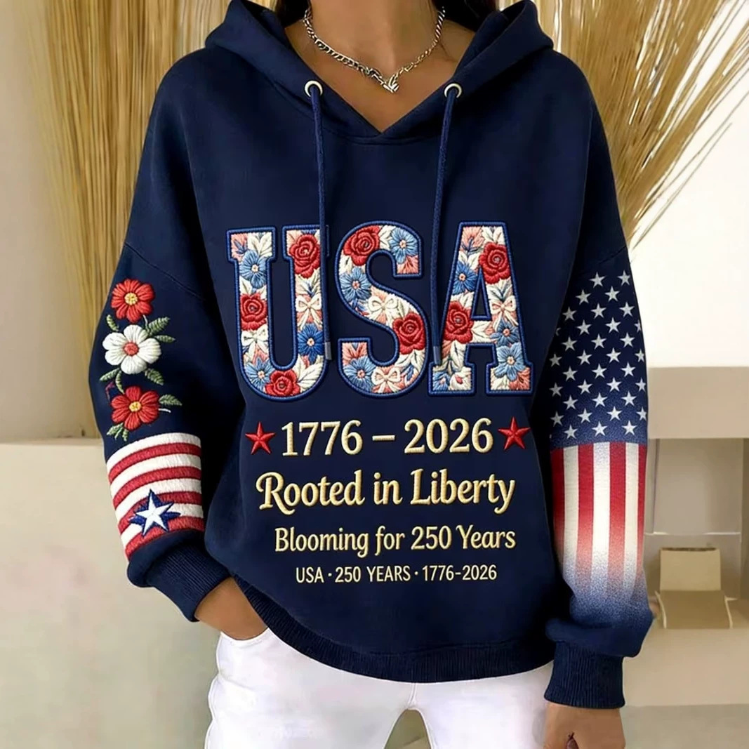 Women's Casual Graphic Print Hoodie