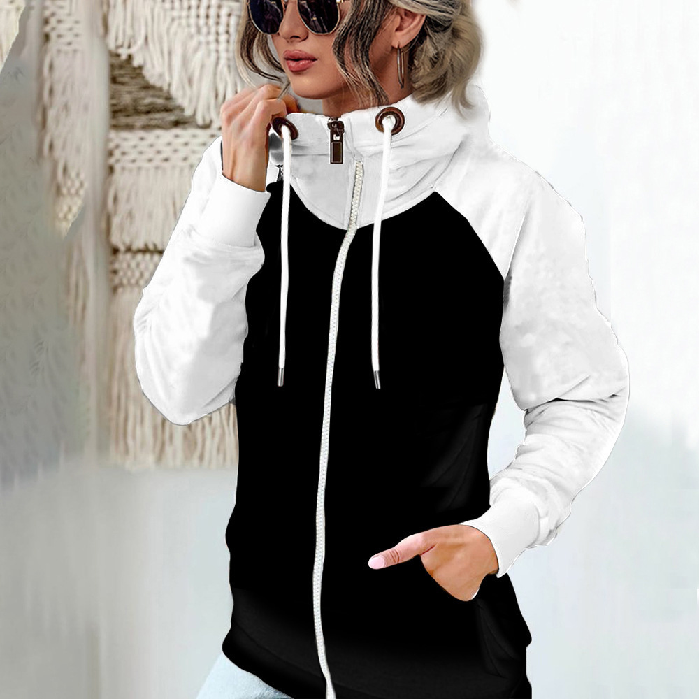 Women's Fleece-Lined Pullover Hoodie Plus Size Loose Fit