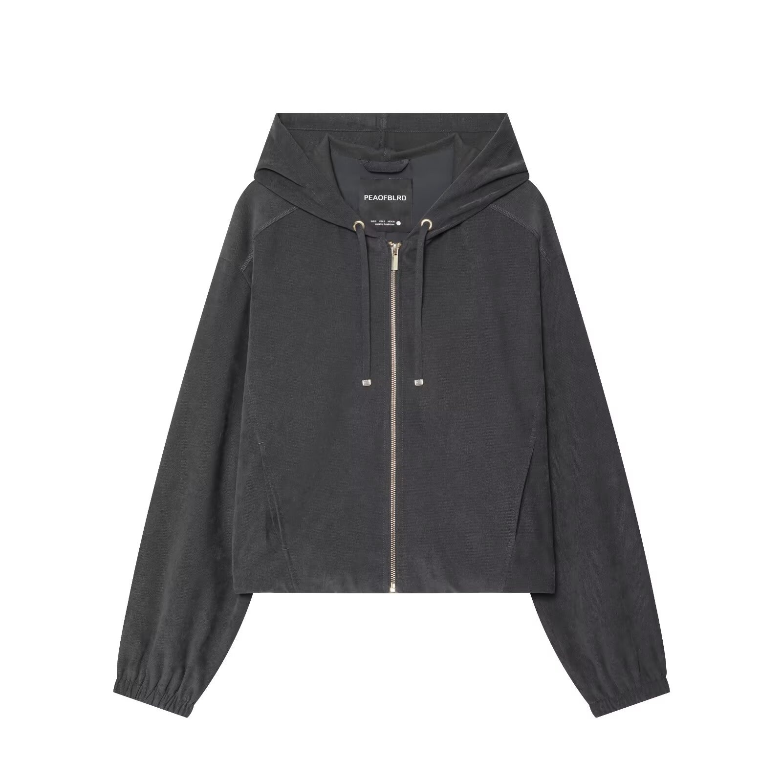 Women's Hooded Bomber Jacket and Wide-Leg Pants Set