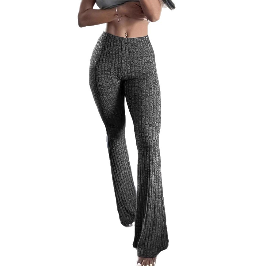Women's High Waist Flared Leggings Stretchy Slim Fit Yoga Pants
