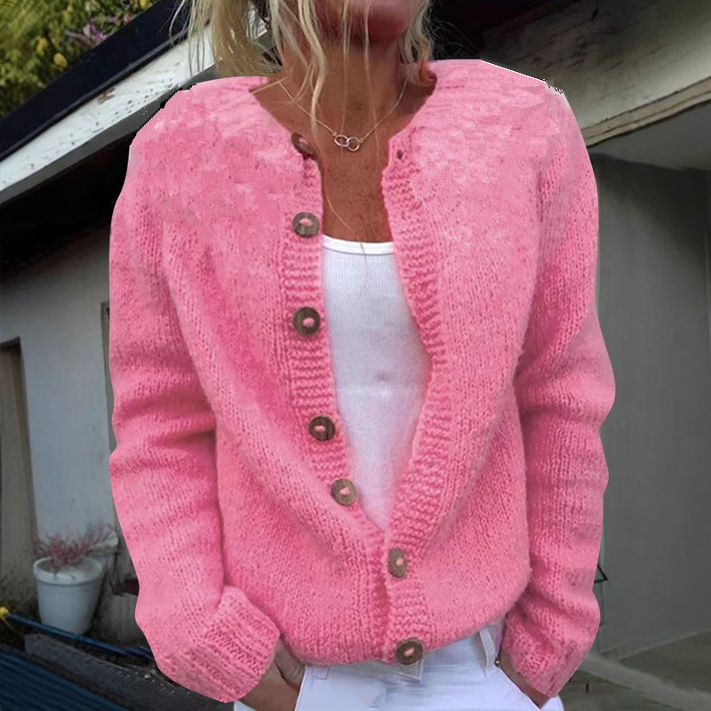 Women's Loose Knit Cardigan Sweater Coat
