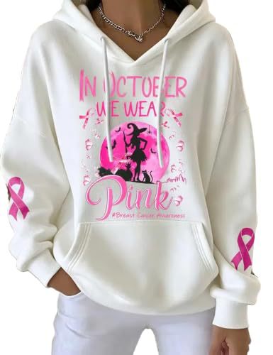 Women's Witch Letter Halloween Print Casual Sweatshirt