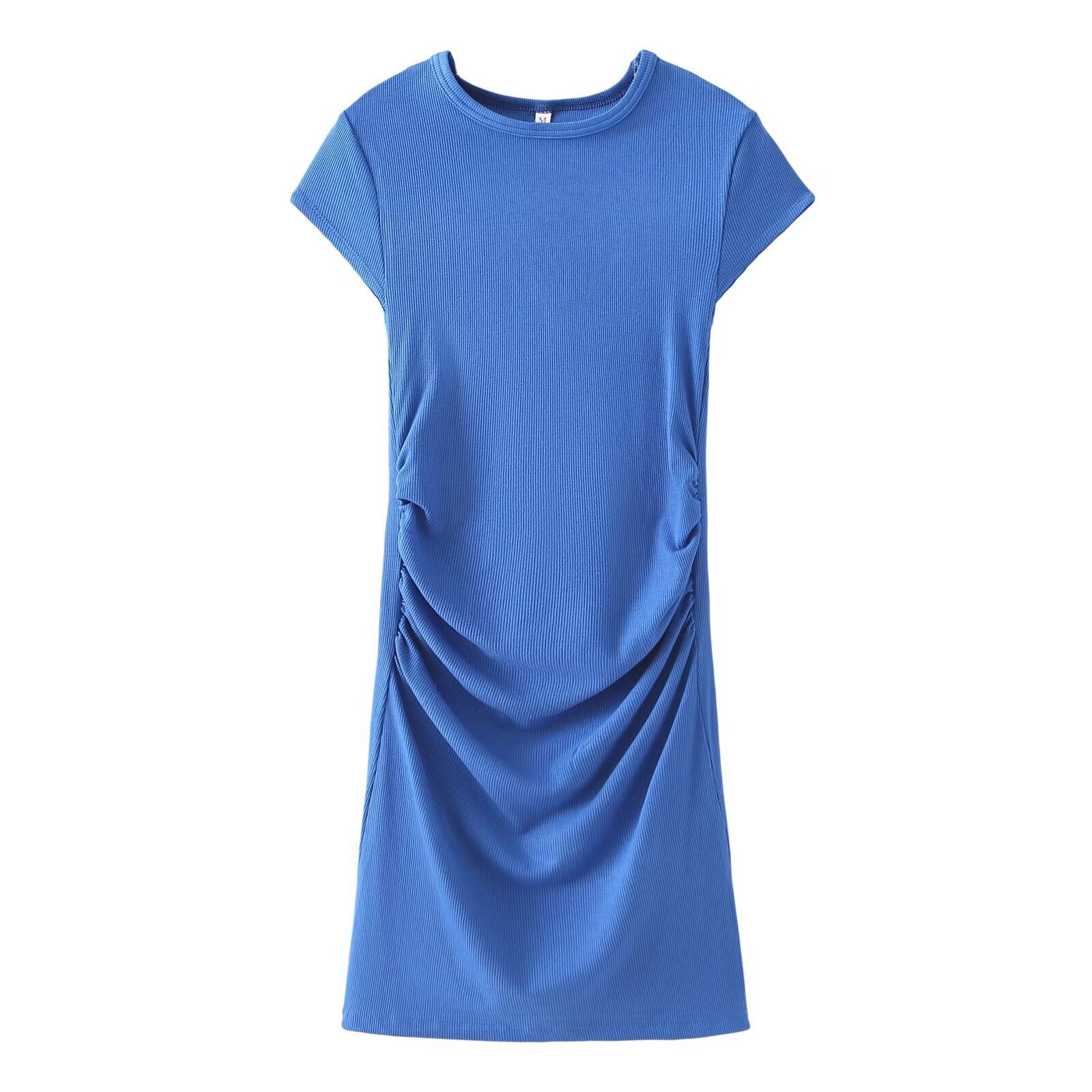 Women's Round Neck Slim Fit Knit Dress