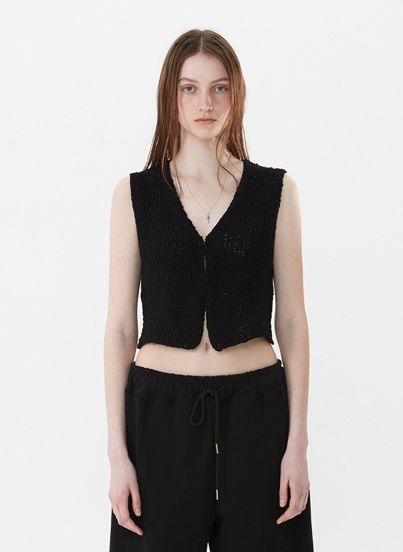 Women's Sexy V-Neck Sleeveless Knit Sweater Vest