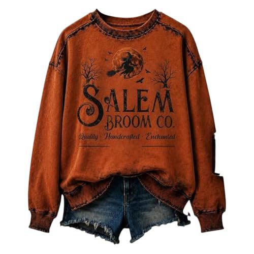 Women's Pumpkin Ribbon Halloween Print Casual Sweatshirt