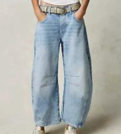 Women's Vintage Print Straight-Leg Casual Pants
