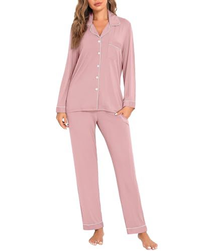 Women's Cuban Collar Retro Print Long Sleeve Loungewear Set