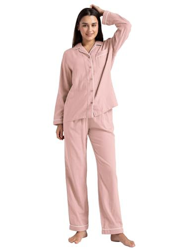 Women's Cuban Collar Long Sleeve Shirt Set