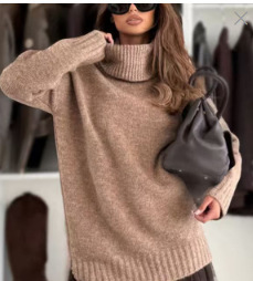 Women's Winter Knit Sweater and Dress 2-Piece Set