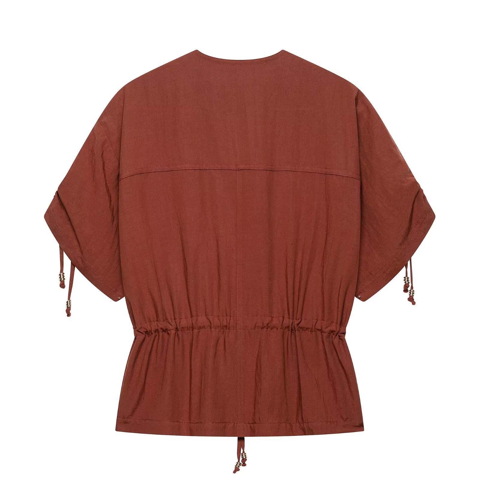 Women's Summer Short Sleeve Shirt and Shorts Two-Piece Set